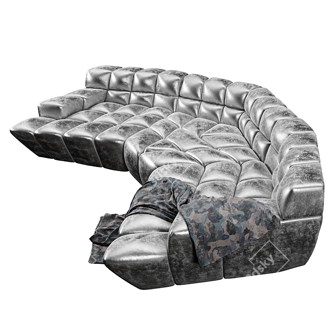 Cloud 7: Stylish Modern Modular Sofa 3D model image 7