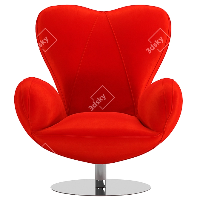 Heartbreaker Armchair: Stylish, Comfortable & Elegant 3D model image 2