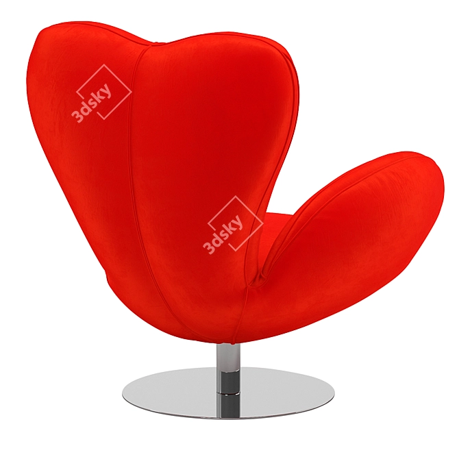 Heartbreaker Armchair: Stylish, Comfortable & Elegant 3D model image 4