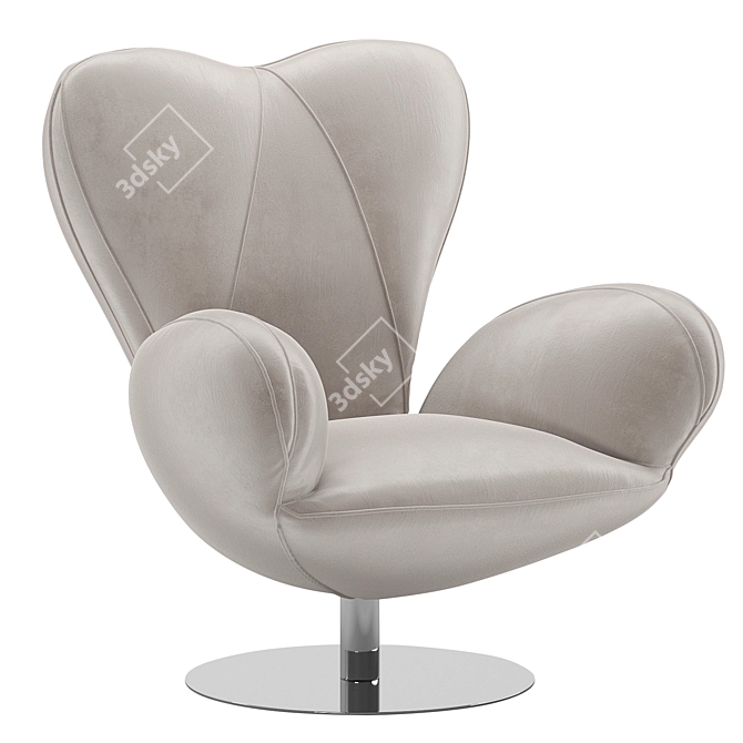 Heartbreaker Armchair: Stylish, Comfortable & Elegant 3D model image 5