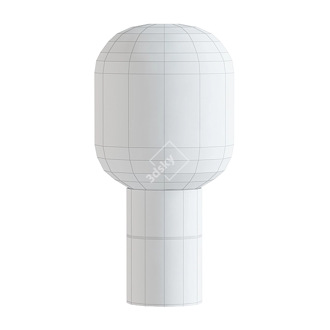 Elegant Modern Table Lamps 3D model image 2