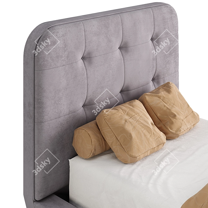 Tiffany 90 Signal Meble Bed - Stylish and Versatile 3D model image 2