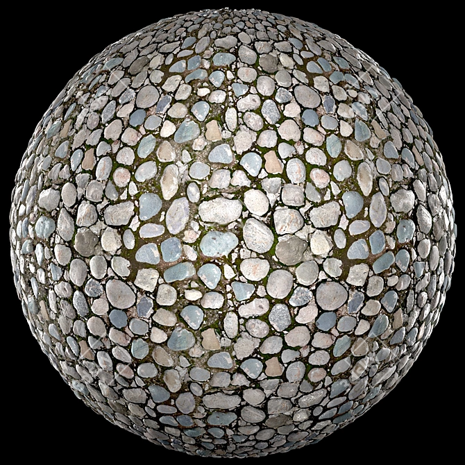 PBR 4k Metal Pavement Scan 3D model image 4