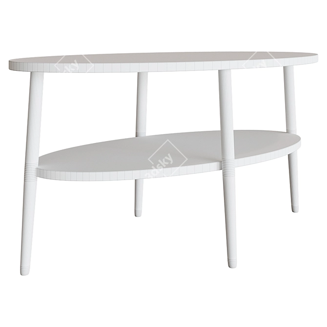 California Furniture Coffee Table 90x48x60 cm 3D model image 5