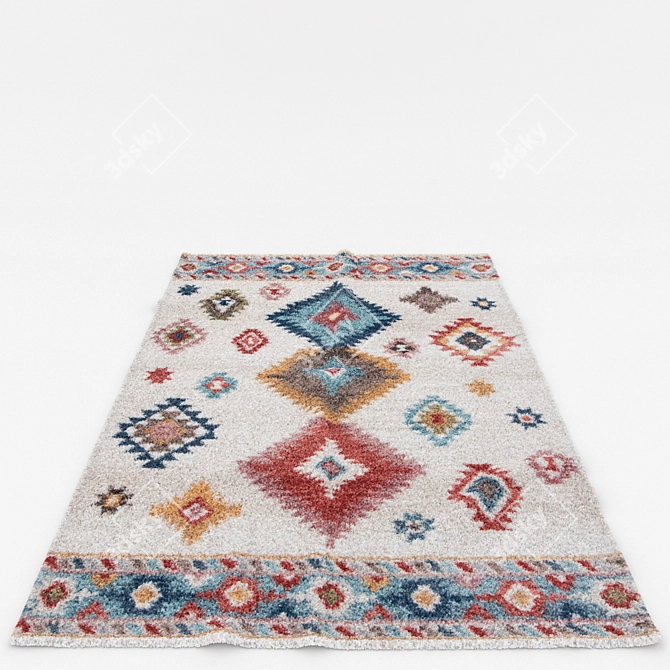 Versatile Rugs Set 3D model image 6