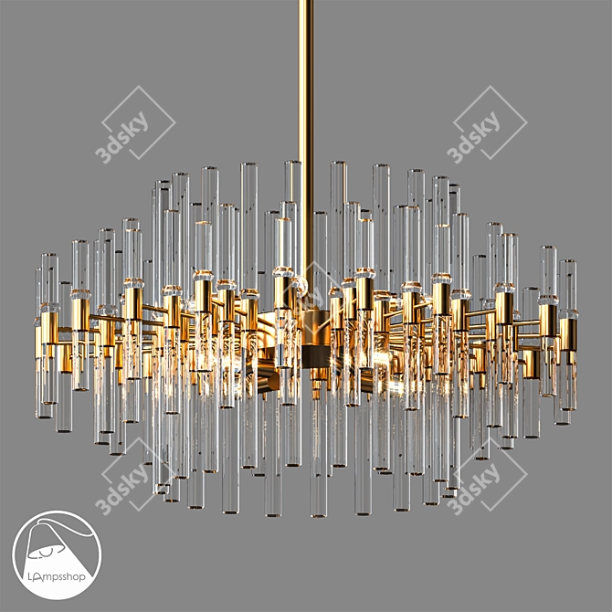 Crystalline D Chandelier
Elegant Crystal Chandelier
Stunning Crystalline D Lamp
Luxurious Crystal 3D model image 1