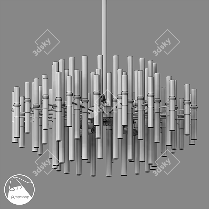 Crystalline D Chandelier
Elegant Crystal Chandelier
Stunning Crystalline D Lamp
Luxurious Crystal 3D model image 2