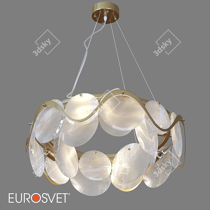 Smart Home Hanging Chandelier by Bogates Galicia 3D model image 1