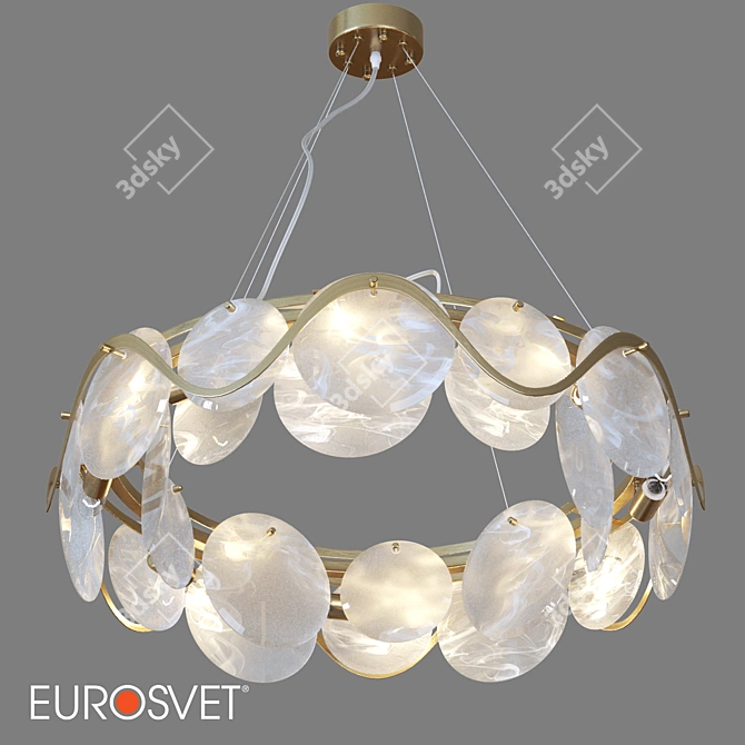 Title: Smart Home Chandelier | Bogates Galicia 3D model image 1