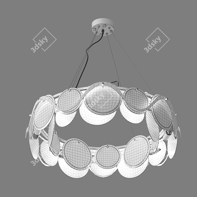 Title: Smart Home Chandelier | Bogates Galicia 3D model image 3