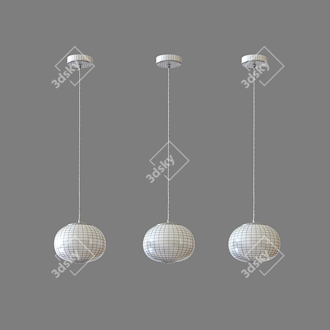 OM Pendant Lamp: Eurosvet 50212/1 Rock 3D model image 2