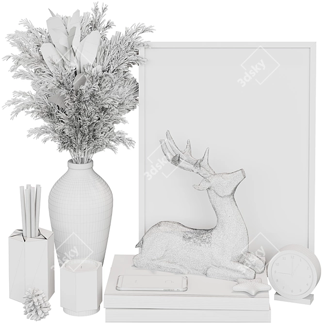 Elegant Decor Set: V-Ray & Corona Compatible 3D model image 4