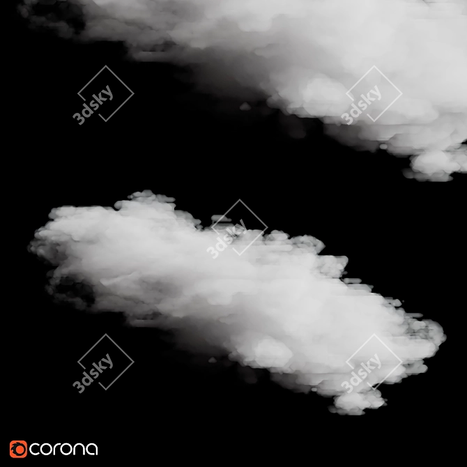Title: Dynamic Cloud Model 3D model image 1