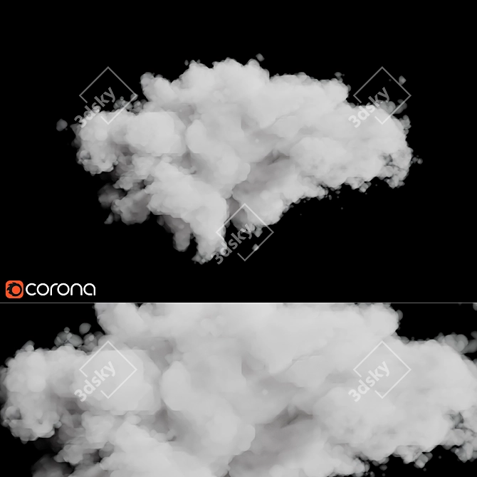 Whispering Clouds - Versatile 3D Model 3D model image 1