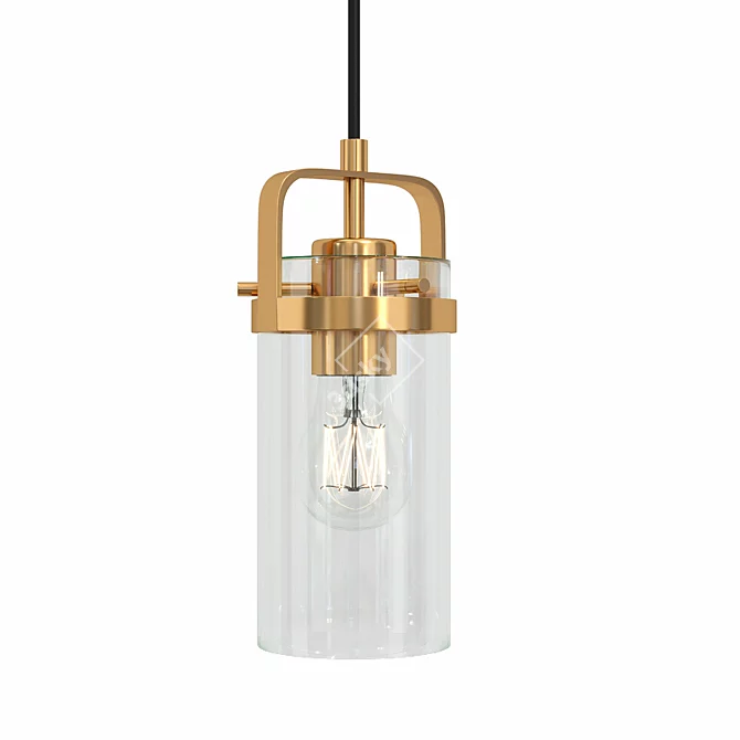 Sleek TILDA Lamp: Modern Elegance 3D model image 1