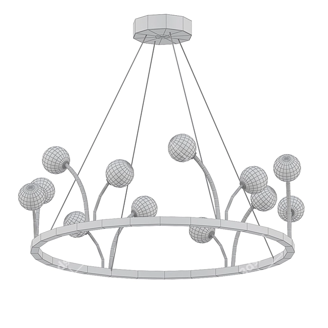 Modern Design LED Lamp "ALET 3D model image 2