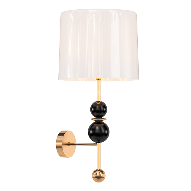 Elegant Chelsea Wall Light 3D model image 1