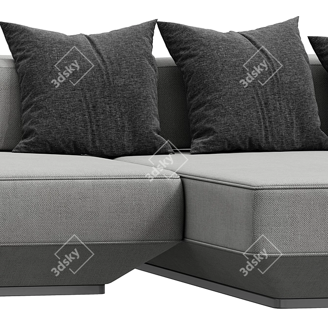 Tommy Boca: Modern Sofa Inspiration 3D model image 5