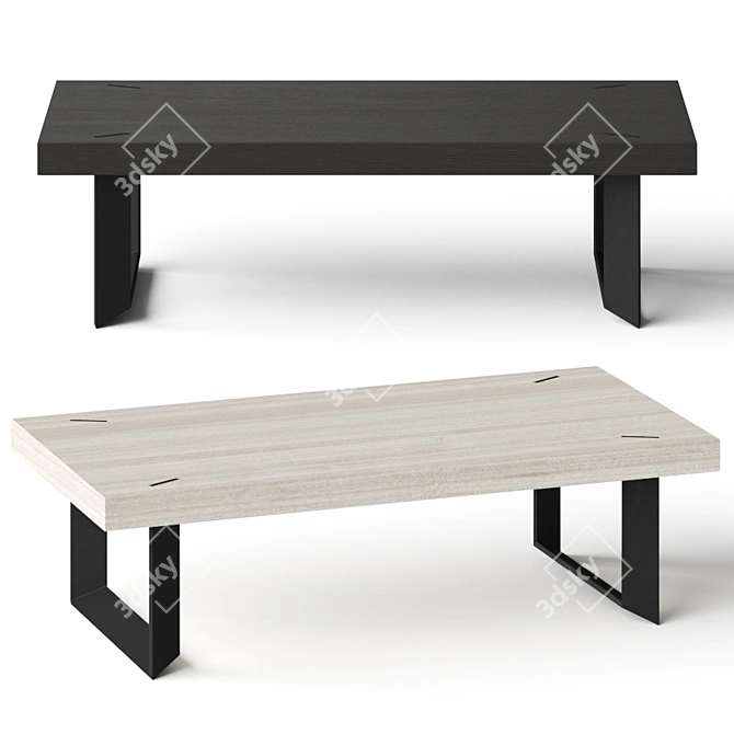 Streamline Ignado Coffee Table 3D model image 1