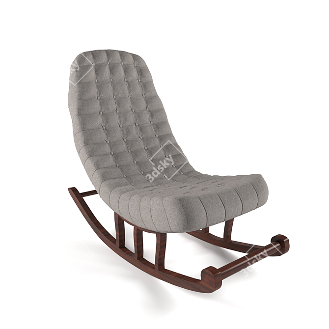 Rocking Sofa: Modern Neoclassic Chair 3D model image 1