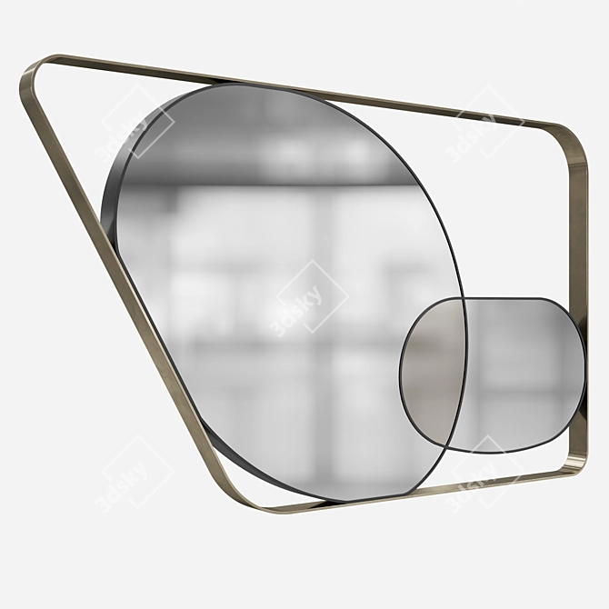  Marioni Landscape Mirror A - Sleek and Stylish 3D model image 4