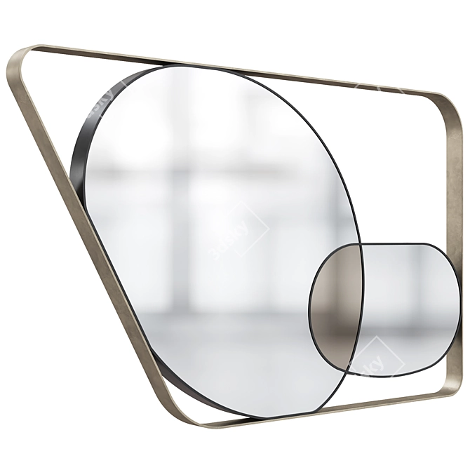  Marioni Landscape Mirror A - Sleek and Stylish 3D model image 5