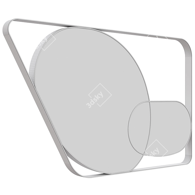  Marioni Landscape Mirror A - Sleek and Stylish 3D model image 7