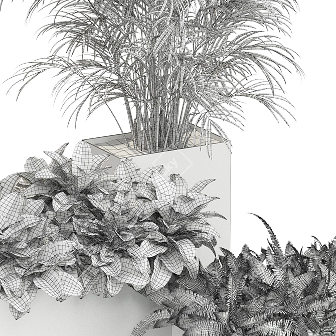 589 Plants Collection: Atelier Belge - Exquisite Greenery 3D model image 4