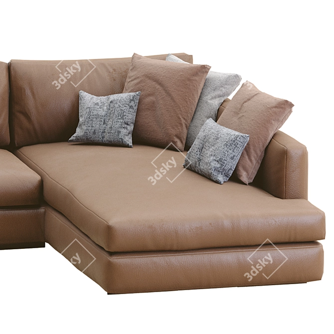 Sleek Flexform Magnum Sofa 3D model image 3