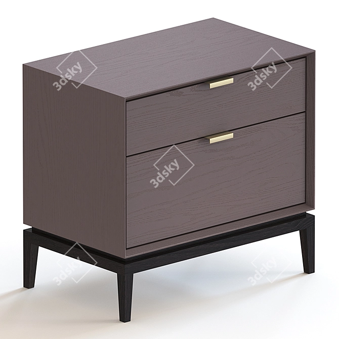 Elegant Pedestals: Koza Home "Fine 3D model image 2