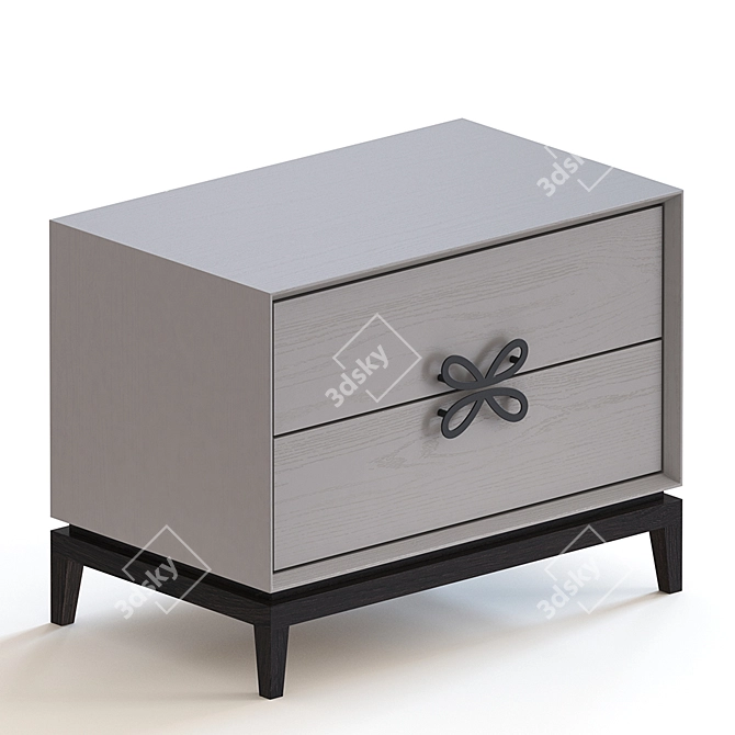 Elegant Pedestals: Koza Home "Fine 3D model image 3