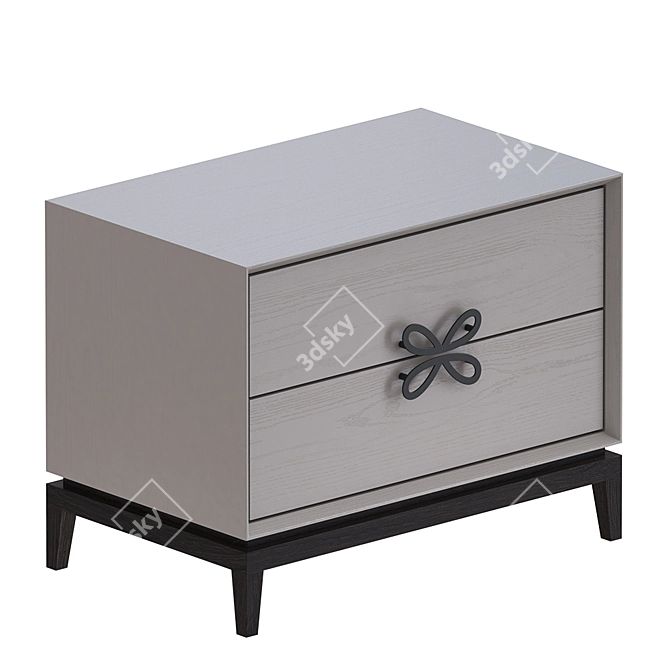 Elegant Pedestals: Koza Home "Fine 3D model image 9