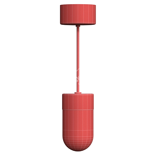 Illuminating Elegance: Vox Ceiling Lamp 3D model image 3