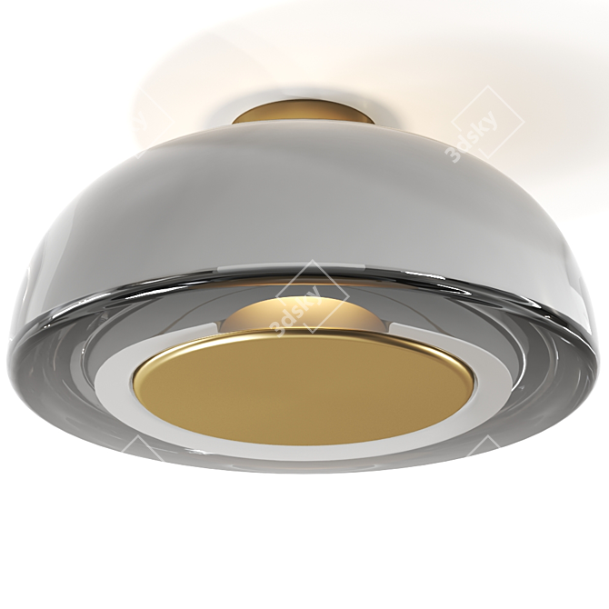 Milan Symphony Ceiling Lamp 3D model image 2