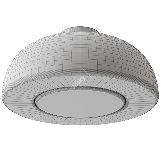 Milan Symphony Ceiling Lamp 3D model image 3