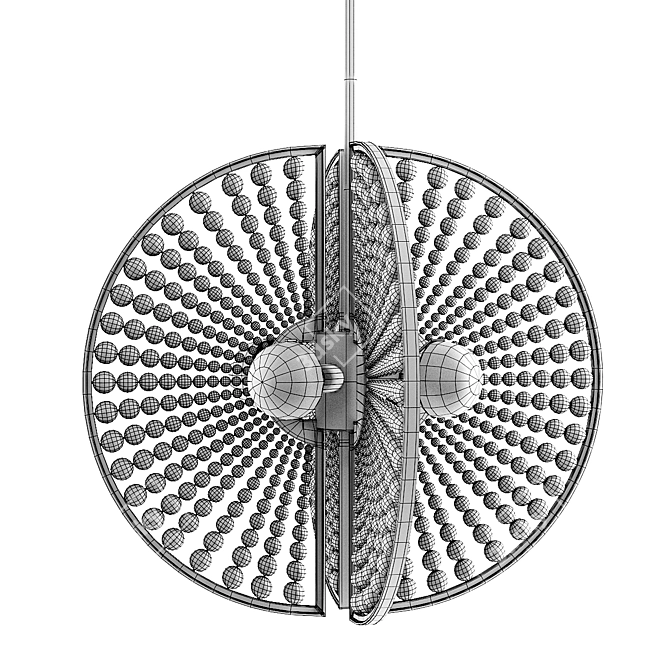 Brilliant Pendant Lamp - Elegant Illuminating Jewel 3D model image 3