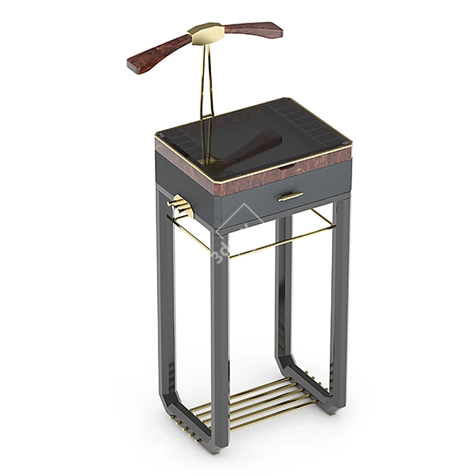 Luxxu Waltz Valet Stand - Convenient and Stylish 3D model image 3