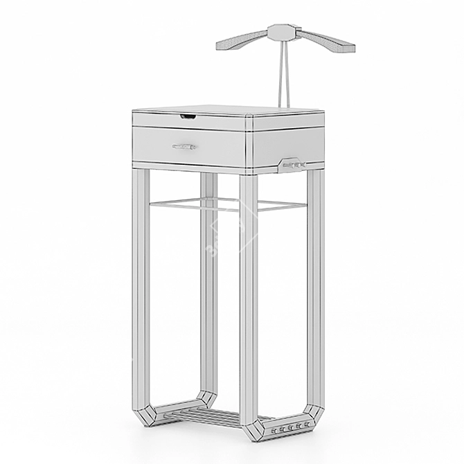 Luxxu Waltz Valet Stand - Convenient and Stylish 3D model image 4