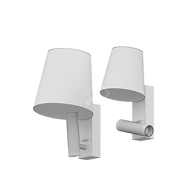 Elegant Wall Sconce Collection 3D model image 3