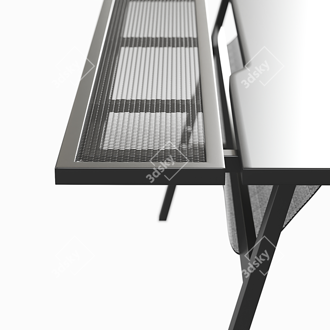 Ultimate Gaming Desk: Ikea UTESPELARE 3D model image 19