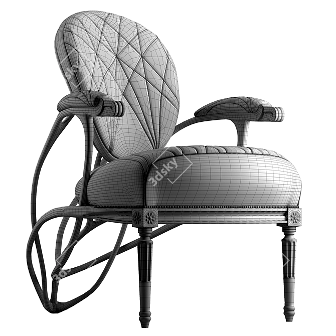 Chrysalide Transforming Chair 3D model image 6