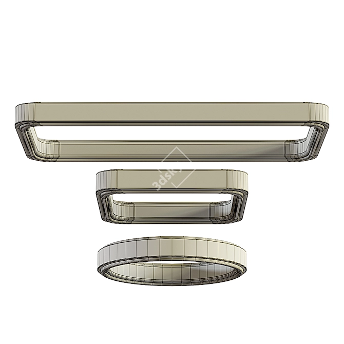 Elegant Lampatron Bristol Ceiling Light 3D model image 5