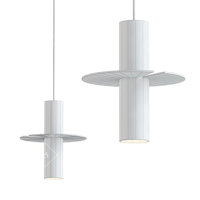 Elegant Lotus Lighting: 2014 Collection 3D model image 2