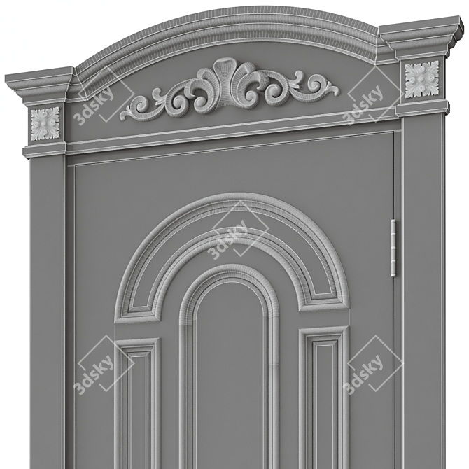 Modern Interior Door | 3dsmax 2014 + FBX 3D model image 5