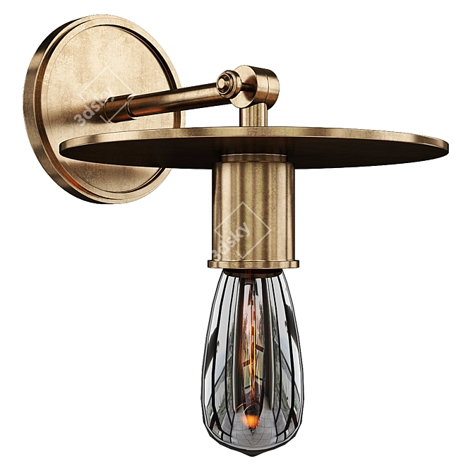 Hudson Valley Walker Sconce 3D model image 1