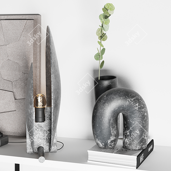 Decorative Set: Modern Elegance 3D model image 4