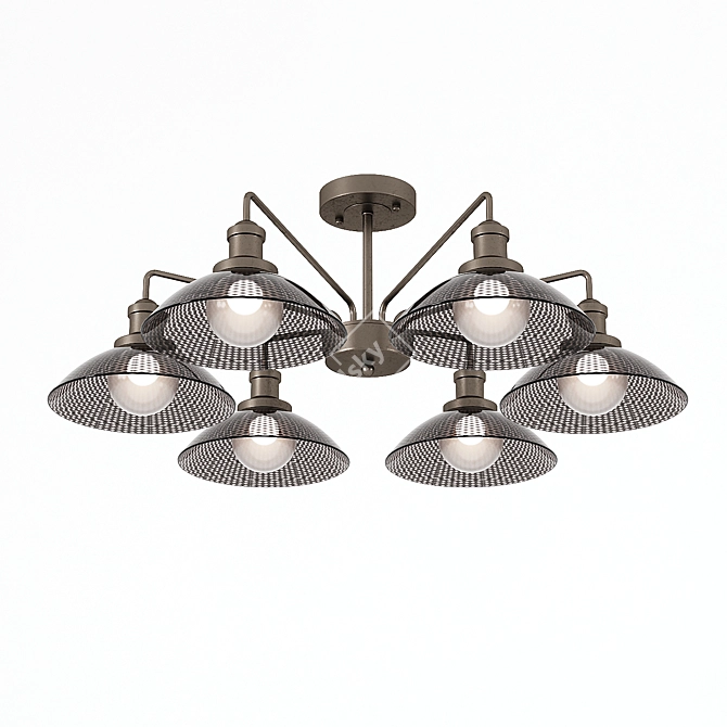 Lofti Collection: Lumion Ludacris Chandelier 3D model image 1