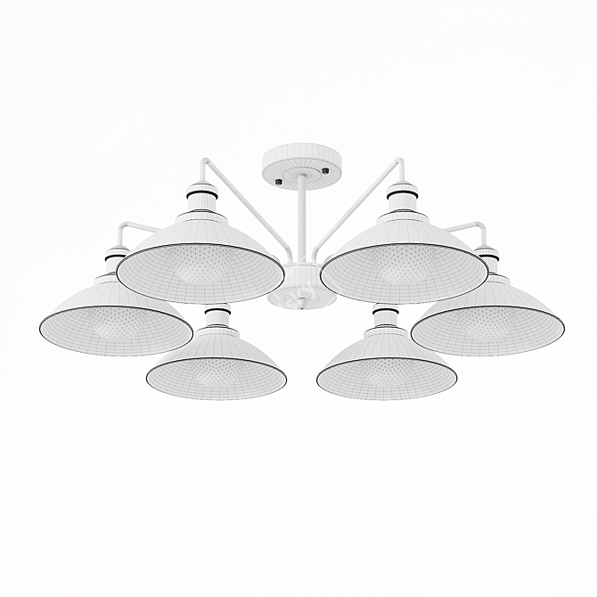 Lofti Collection: Lumion Ludacris Chandelier 3D model image 2