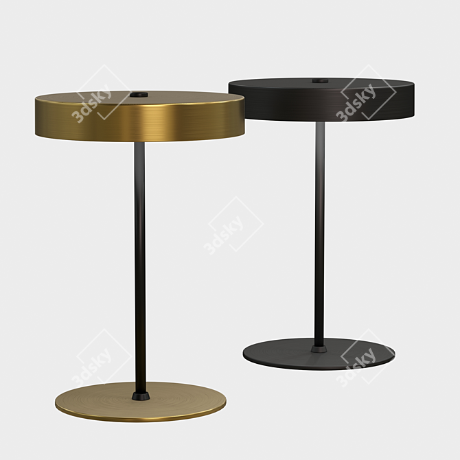 Ambor Campo Table Lamp: Elegant Illumination at Home 3D model image 1