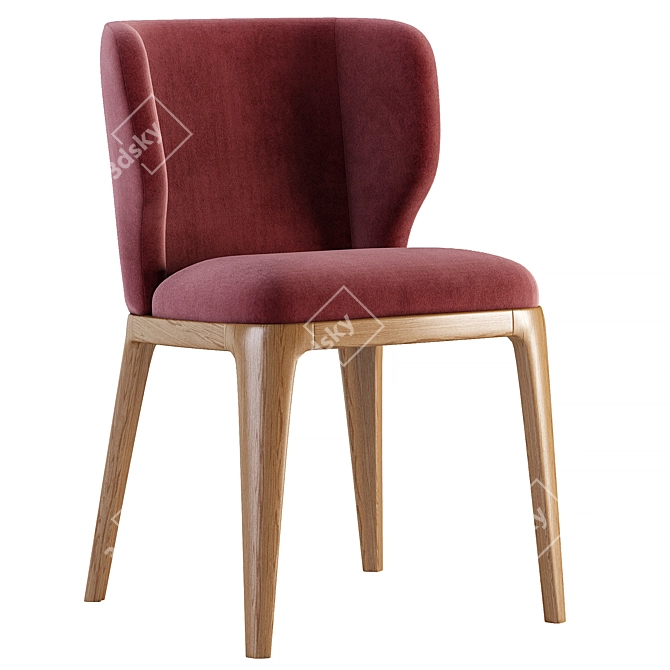 Bonaldo Joy Chair: Modern & Stylish Furniture 3D model image 2